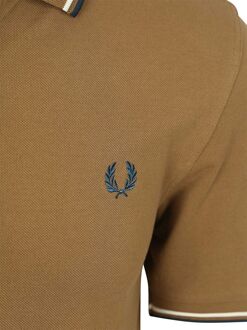 Fred Perry Polo Twin Tipped M3600 Bruin Z60 - L,M,S,XL,XXL