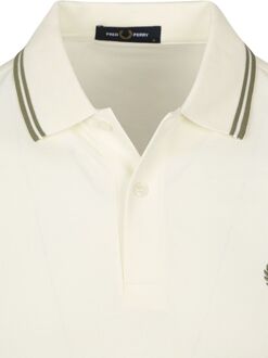 Fred Perry Polo Twin Tipped M3600 Ecru Off-White - 3XL,L,M,XL,XXL