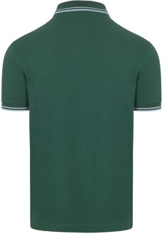 Fred Perry Polo Twin Tipped M3600 Groen Z59 - L,M,S,XL