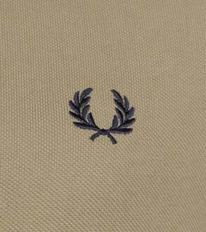 Fred Perry Polo Twin Tipped M3600 Lichtbruin Beige - L,M,S