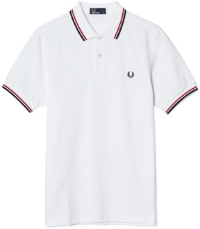 Fred Perry Polo Wit - XXL