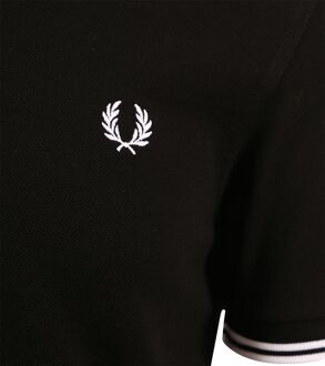 Fred Perry Polo Zwart 350 - XL