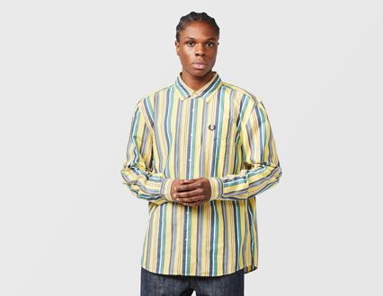 Fred Perry Relaxed Striped Shirt, geel - L
