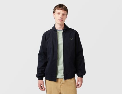 Fred Perry Rib Collar Bomber Jacket, blauw - S