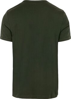 Fred Perry Ringer T-Shirt Groen T61 Donkergroen - L,M,XL
