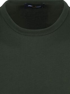 Fred Perry Ringer T-Shirt Groen X89 Donkergroen - L,M,XL,XXL