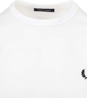 Fred Perry Shirt - Maat S  - Mannen - wit