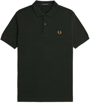Fred Perry Slim Fit Polo Nachtgroen Fred Perry , Green , Heren - 2Xl,Xl,L,M,S