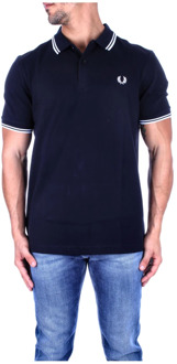 Fred Perry Slim Fit Twin Tipped Piqué Shirt - Heren - maat XXL