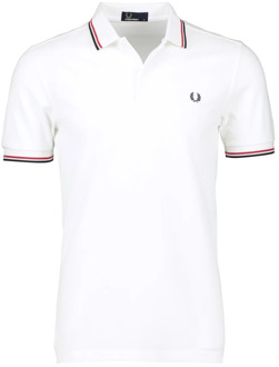 Fred Perry Slim Fit Twin Tipped Shirt Pique - Heren - maat XXL