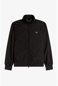 Fred Perry Stijlvolle lichte herenjas Fred Perry , Black , Heren - 2Xl,Xl,L,M