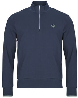 Fred Perry Sweater Fred Perry HALF ZIP SWEATSHIRT" Marine - S, L, XL