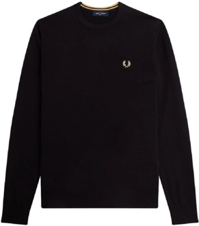 Fred Perry Sweatshirts Fred Perry , Black , Heren - 2Xl,Xl,L,M,S