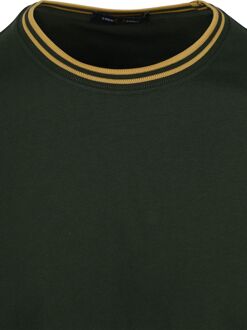 Fred Perry T-shirt Donkergroen Y22 - L,M
