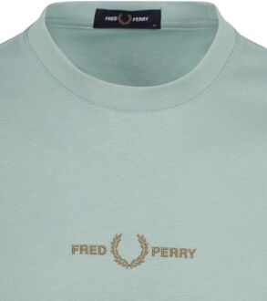 Fred Perry T-Shirt M4580 Lichtblauw - L,M,S,XL,XXL
