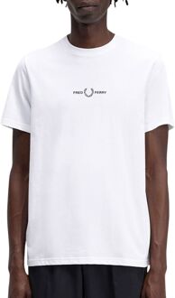 Fred Perry T-Shirt M4580 Wit - S,M,L,XL,XXL