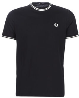 Fred Perry T-shirt - Mannen - zwart