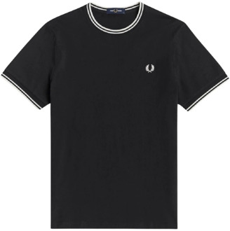 Fred Perry T-shirt - Mannen - zwart