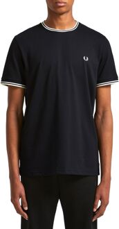 Fred Perry T-shirt - Mannen - zwart