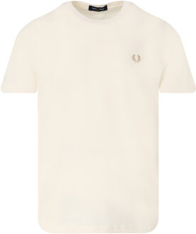 Fred Perry T-shirt met korte mouwen Beige - L