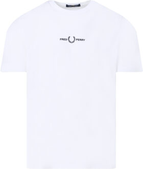 Fred Perry T-shirt met korte mouwen Wit