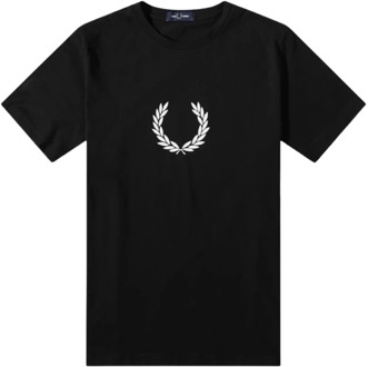 Fred Perry T-Shirts Fred Perry , Black , Heren - 2Xl,L,M,S