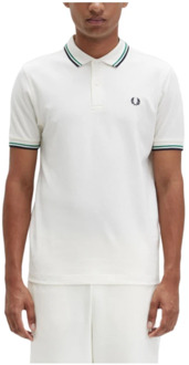 Fred Perry Tijdloos Klassiek Polo Shirt Fred Perry , Beige , Heren - 2Xl,Xl