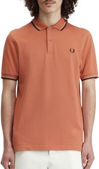 Fred Perry Tijdloze Polo Shirts Collectie Fred Perry , Beige , Heren - Xl,L,M,S,Xs
