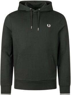 Fred Perry Tipped Hoodie Heren - M