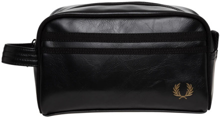 Fred Perry Toiletry bag Fred Perry , Black , Heren - ONE Size