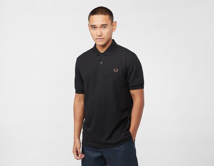 Fred Perry Twin Tipped Polo Shirt, Black - L