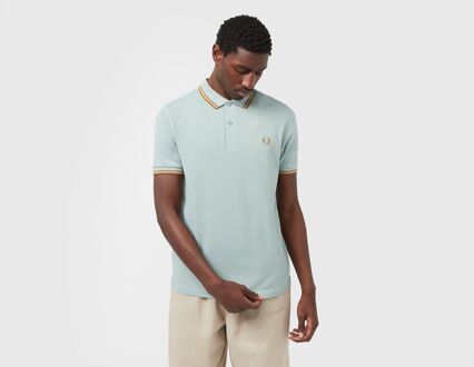 Fred Perry Twin Tipped Polo Shirt, Blue - L
