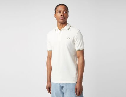 Fred Perry Twin Tipped Polo Shirt, wit