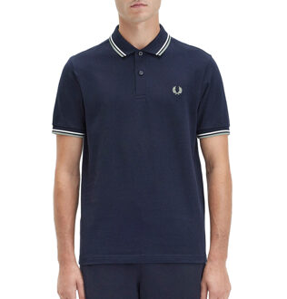 Fred Perry Twin Tipped Shirt - Donkerblauwe Polo Navy