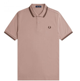 Fred Perry Twin Tipped Shirt - Oudroze Polo - 3XL