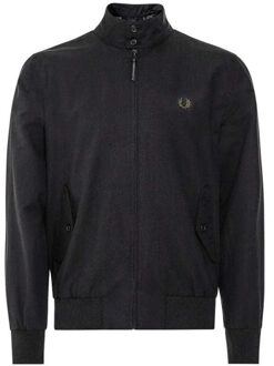 Fred Perry Unisex effen jasje voor volwassenen (Zwart) - S