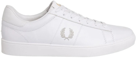 Fred Perry Witte Sneakers voor Heren Fred Perry , White , Heren - 45 EU