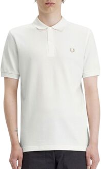 Fred Perry Witte T-shirts en Polos Fred Perry , White , Heren - Xl,L,M