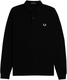 Fred Perry Zwarte T-shirts en Polos Fred Perry , Black , Heren - Xl,L,S