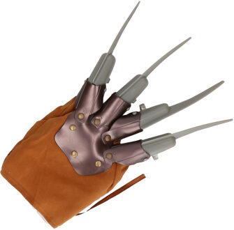 Freddy horror verkleed handschoen voor volwassenen Multi