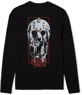 Freddy Vs. Jason Showdown Unisex Long Sleeve T-Shirt - Zwart - XS