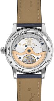 Frederique Constant Frédérique Constant Classic Moonphase Heren Horloge Blauw FC-716S3H6 - One Size