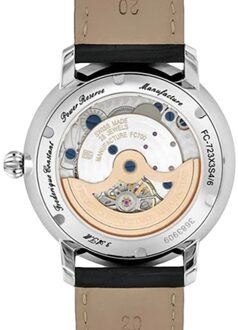 Frederique Constant Frédérique Constant Slimline Heren Horloge Zwart FC-723WR3S6 - One Size