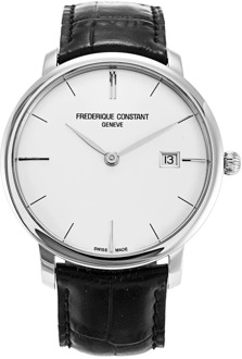 Frederique Constant Horloge Frederique Constant - Uomo - FC -306S4S6 - Slimline automatisch Frederique Constant , White , Heren - ONE Size