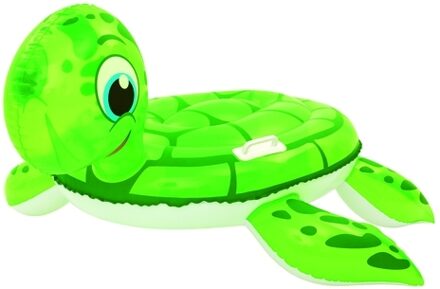 Free and easy Opblaasdier Zeeschildpad Ride On 140 Cm Groen
