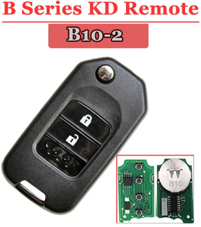 Free shipping (1 piece)B10-01 kd remote 2 Button B series Key for kd900 urg200 remote master