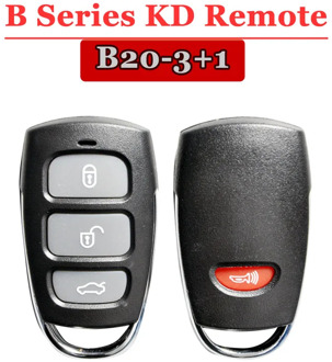 Free shipping (1 piece)KD900 remote key B20 3+1 button B series Remote contorl for kd900/urg200/kd900+ machine remote master