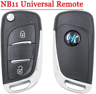 Free shipping (1 piece)NB11 Universal Multi-functional kd remote 2 button NB series key for KD900 URG200 remote Master