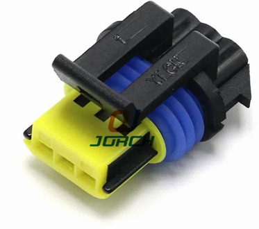 Free shipping 10 sets 3pin 1.5mm delphi auto plastic waterproof wire harness cable connector 15336029