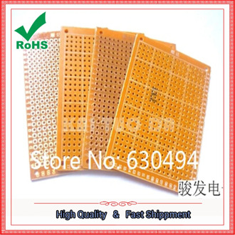 Free Shipping 10Pcs DIY Prototype Paper PCB Universal Experiment Matrix Circuit Board 5x7cm